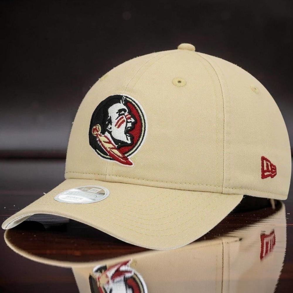New Era Florida State Seminoles Women's 9TWENTY Hat NWT - Khaki FSU Dad Cap